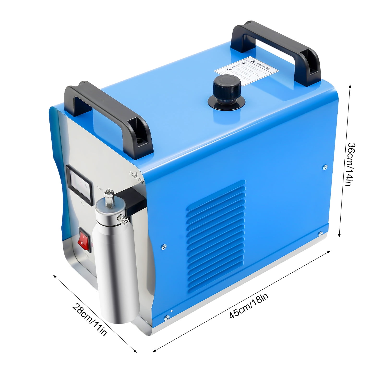 75L H160 Oxygen Hydrogen HHO Gas Flame Generator Acrylic Polishing Machine 110V for Home and Business
