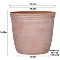 thumbnail image 4 of 16"Oneda planteur, terre cuite lavée, 4 of 5