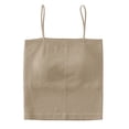 thumbnail image 4 of PEASKJP Wireless Yoga Bras Tshirt Bra Activewear Cloth Push Up Bra, Beige One Size, 4 of 5