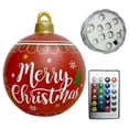 thumbnail image 1 of 60cm Inflatable Christmas Ball PVC Glow Christmas Inflatable Ball (Style S), 1 of 8