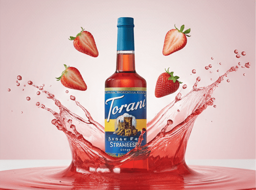 Torani Strawberry Sugar Free Syrup cs 12/750 ml