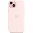 thumbnail image 5 of For iPhone 15 Silicone Case with MagSafe, Light Pink, 5 of 5