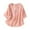 Pink, variant on Embroidered Cotton Linen Tops for Women 3/4 Sleeve Summer Boho Peasant Blouses Dressy Casual Bohemian Tunic Shirts Pink, M