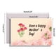 thumbnail image 2 of Happy Mother's Day Art Flower Greeting Cards with Envelopes and Stickers Set, 2 of 4