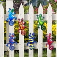 thumbnail image 5 of GRNSHTS 6 Pack Metal Gecko Wall Art Decor Inspirational Sculpture Hang Indoor Outdoor for Home Bedroom Living Room Office Garden 9 Inch, 5 of 9