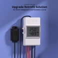 thumbnail image 2 of Interruptor inteligente WiFi inalámbrico TH Elite 16A con medición de temperatura y zumbido para Smart Home, compatible con Alexa, Google Home, IFTTT, control remoto a través de la aplicación, no requ JFHHH pequeña, 2 of 5