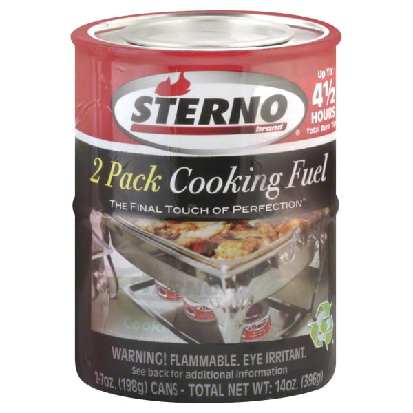 Sterno Corporation 40002 2 Pack 7 Oz Sterno Heating Fuel