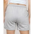 thumbnail image 5 of Real Essentials 3 Pack:Women's Fleece Casual Sweat Shorts - Athletic, Running, Yoga, Lounge Shorts with Pockets (Plus Size), 5 of 5