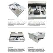 Pneumatic Automatic Wire Loop Forming Machine BV Copper Wire Coiling Machine