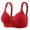 Red, variant on Sports Bras for Women Seamless Wireless Supportive Bra 2026 No Underwire Support Smooth Bralettes Black, Size 36