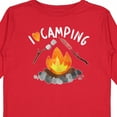 thumbnail image 4 of Inktastic I Love Camping Campfire, Hot Dog, Marshmallows Boys or Girls Long Sleeve Toddler T-Shirt, 4 of 5