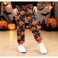thumbnail image 2 of Aideaone Boys Halloween Pajama Pants Kids Long PJ Bottoms with Pockets 3D Print Sleepwear for Boys 7-16 Years, 2 of 5