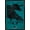 Black Framed Version, variant on NHL San Jose Sharks - Logo 25 Wall Poster, 14.725" x 22.375" Framed