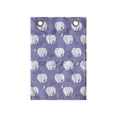 thumbnail image 1 of Elephants Hanging Pocket Organizer, Toddler's Design with Stars and Moons in the Night Sky, Printed Polyester Storage Bag with Pockets, 14" x 20", Ceil Blue Pastel Purple, 1 of 2