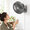 Grey Frame/Grey Blade-10 Inch, variant on 10 Inch Quiet Wall Mount Oscillating Fan With Remote & Timer 4-speed Portable Air Circulator For Rv Indoore Adjustable Tilt 5.9ft