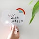 thumbnail image 1 of Wall Sticker Novelty Fridge Wall Stickers Rewritable Message Board Stickerrainbow With Cloud ANGGREK Otros, 1 of 2