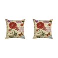 thumbnail image 2 of Maytalsory Easy To Change Flowers Pillowcase Addition To Home Decor Polyester Decorative Pillow Cushion Covers Soft Durable kztym001-3 2Set, 2 of 6