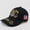 MC Devil dog Hats-Black, variant on 2pcs Buffalo Soldier Hat Vintage Embroidered Baseball Cap, Distressed Cotton Baseball Hat Adjustable Dad Hat