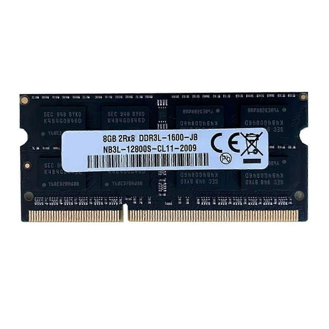 DDR3 8GB Laptop Ram Memory 1600Mhz PC3-12800 1.35V 204 Pins SODIMM Support Dual Channel for intel AMD Laptop Memory