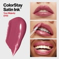 thumbnail image 4 of Revlon ColorStay Satin Ink Long Lasting Lipstick with Vitamin E, Your Majesty, 0.17 fl oz, 4 of 13