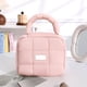 thumbnail image 1 of Neceser de viaje ligero y grande para mujer, organizador de maquillaje con asa para accesorios, artículos esenciales y artículos de tocador, color rosa claro., 1 of 6