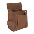 thumbnail image 5 of Gazechimp Nail Pouch Nail Tool Pouch Bag Multipurpose Bag Tool Holder Organizer Adjustable Brown 13x19x8cm, 5 of 8