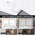 thumbnail image 5 of LazBlinds Cordless Roman Shades for Windows, Light Filtering Thermal Insulated Window Blinds, Lightweight Fabric Blinds for Indoor Windows, 35" W x 60" H, White, 5 of 6
