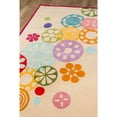 thumbnail image 4 of Momeni Rugs Lil' Mo Hipster Collection, Kids Themed Hand Carved & Tufted Area Rug, 5' x 7', Ivory, 4 of 4