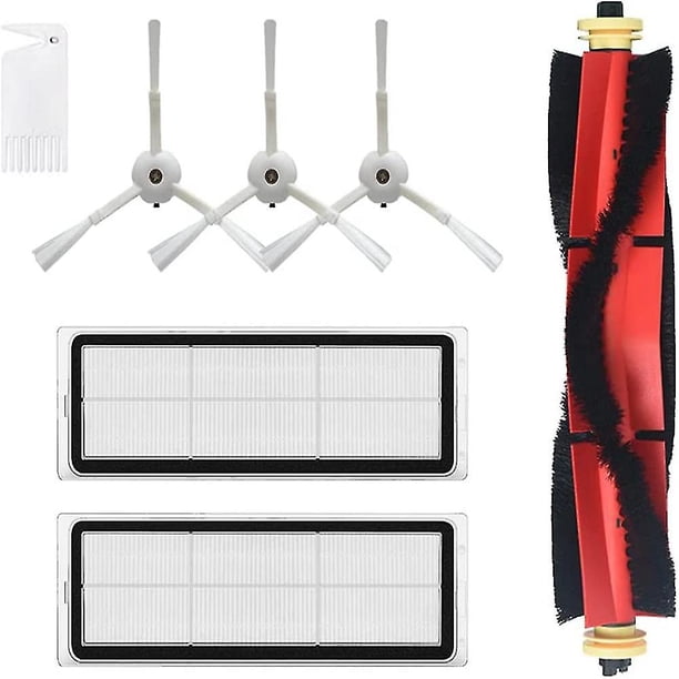 Piezas de repuesto Cepillo principal Cepillos laterales Filtro Hepa Compatible con aspiradora S50 S51 S5max A