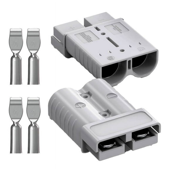 Anderson Connector, 175AMP 1/0AWG Battery Quick Connect/Disconnect Connector Kit for Cable RV Truck Winch(2 Pack)