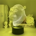 thumbnail image 1 of Luz nocturna LED 3D que cambia de color para niños con base, 1 of 5