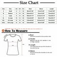 thumbnail image 3 of SDNall Mode Femme Causal Bouton Solide Chemisier Manches Courtes T-Shirt Été Hauts, 3 of 9