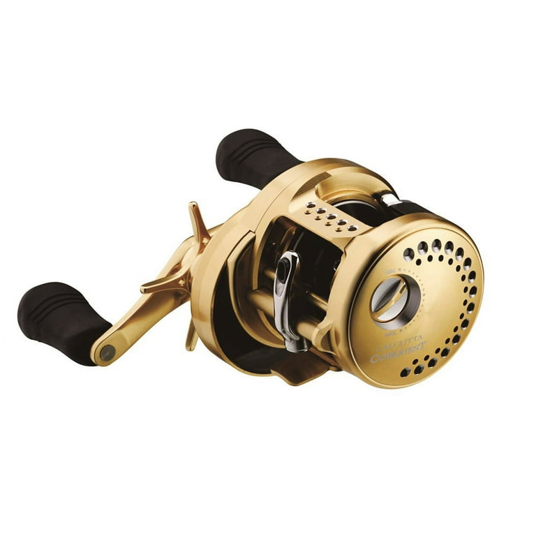 Shimano Calcutta Conquest Casting Reel (CTCNQ100, Gold) - Walmart.com