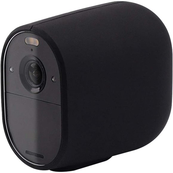 AmPm Protective Silicone Skins for Arlo VMC2330 Essential Spotlight Camera - Accessories and Anti-Scratch Protective Cover - Extra Protection(Black,1 Pack)