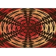 thumbnail image 1 of Ahgly Company Machine Washable Indoor Rectangle Transitional Maroon Red Area Rugs, 7' x 10', 1 of 7