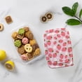 thumbnail image 5 of Cook with Color 12-Piece Rectangular BPA-Free Food Storage Container Set with Printed Lids, Strawberry, 5 of 5