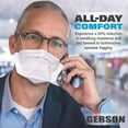 thumbnail image 3 of Gerson N95 Pouch Respirator (3230), NIOSH-Approved, Made in U.S.A., One-Size, Box of 50, 3 of 6