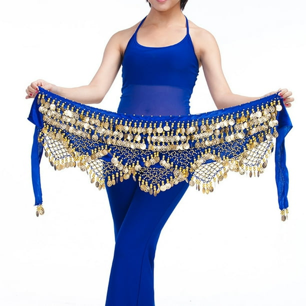 STEADY Belly Dancing Belt Colorful Waist Belly Dance Hip Scarf Belt Triangle Skirt Hip Scarf