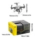 thumbnail image 4 of mini drone 4K mantenimiento de altitud almacenamiento control remoto transmisión de imagen detección de gravedad trayectoria digitación truco rollo RC drones gris Inevent FN000757-02B, 4 of 6