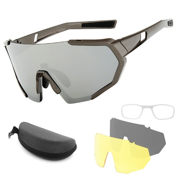 Gafas Ciclismo con 2 Lentes Intercambiables UV400 Gafas Deportivas MTB Labymos Gafas de sol