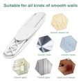 thumbnail image 3 of Punch free Plug Sticker Plug Surge Protector Wall Mount Fixing Device Self Adhesive Power Plug Cable Bracket Power Strip Holder Removable Wall Socket Hook, 3 of 7