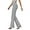Grey, variant on Womens Bootcut Dress Pants Business Casual Work Pants with Pockets High Waist Stretchy Trousers Pull On Office Slacks