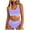 D-96 Purple, variant on Sky Light Blue Ladies High Leg Triangle Two Piece Swimwear Sets Swimwear Micro Bikini Tankini Sets for Women Track Athletic Matching Jogger Swimwear 2025 Clothing Fashion M