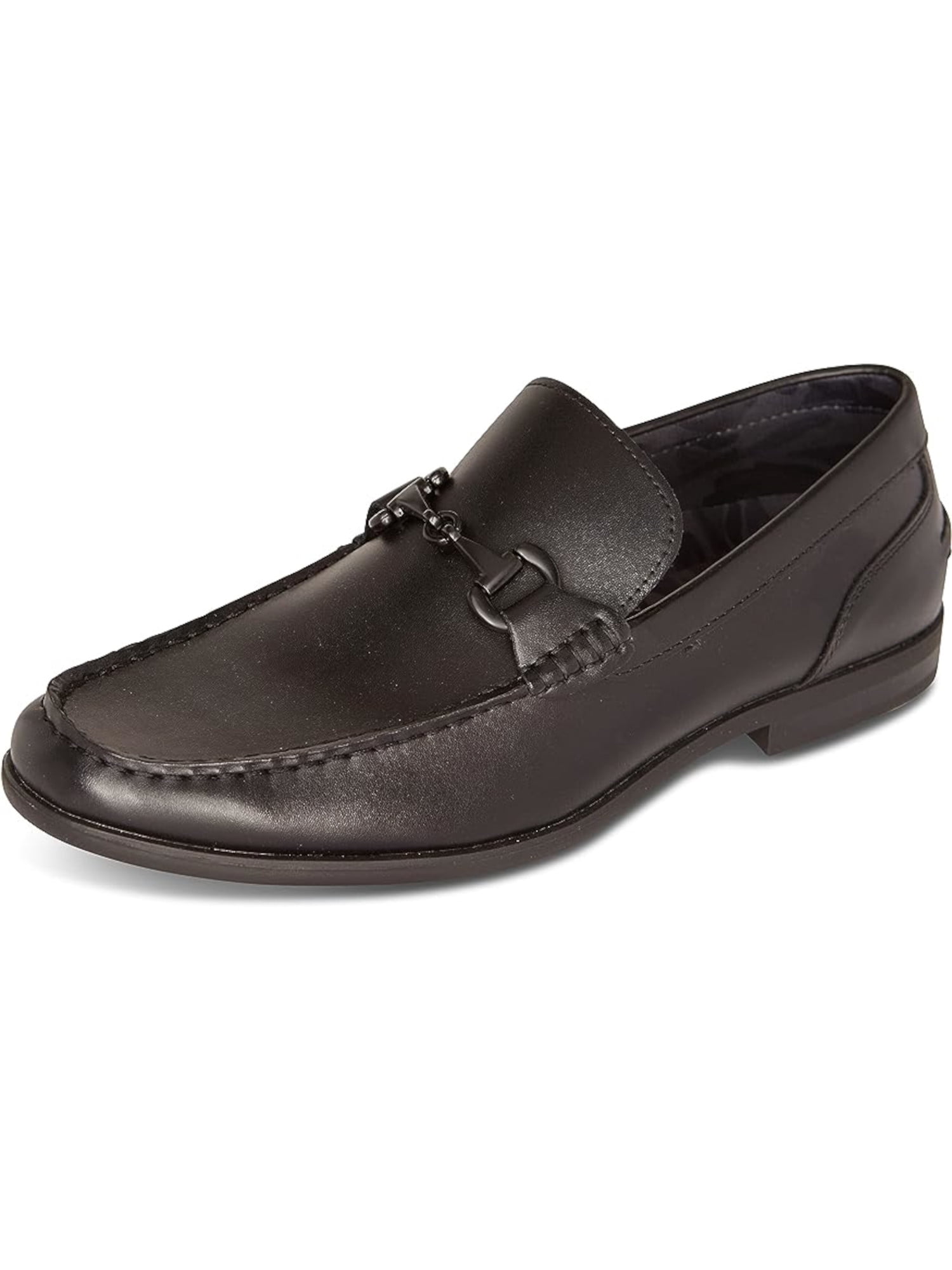Kenneth Cole Mix Oxford Black Leather Techni-Cole Dress Shoes Kenneth Cole Silver Merge Oxford Dress Shoes in Black for  main image 4