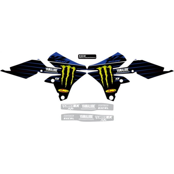 D'Cor Visuals '21 Monster Star Yamaha Graphics Kit (10-50-501)