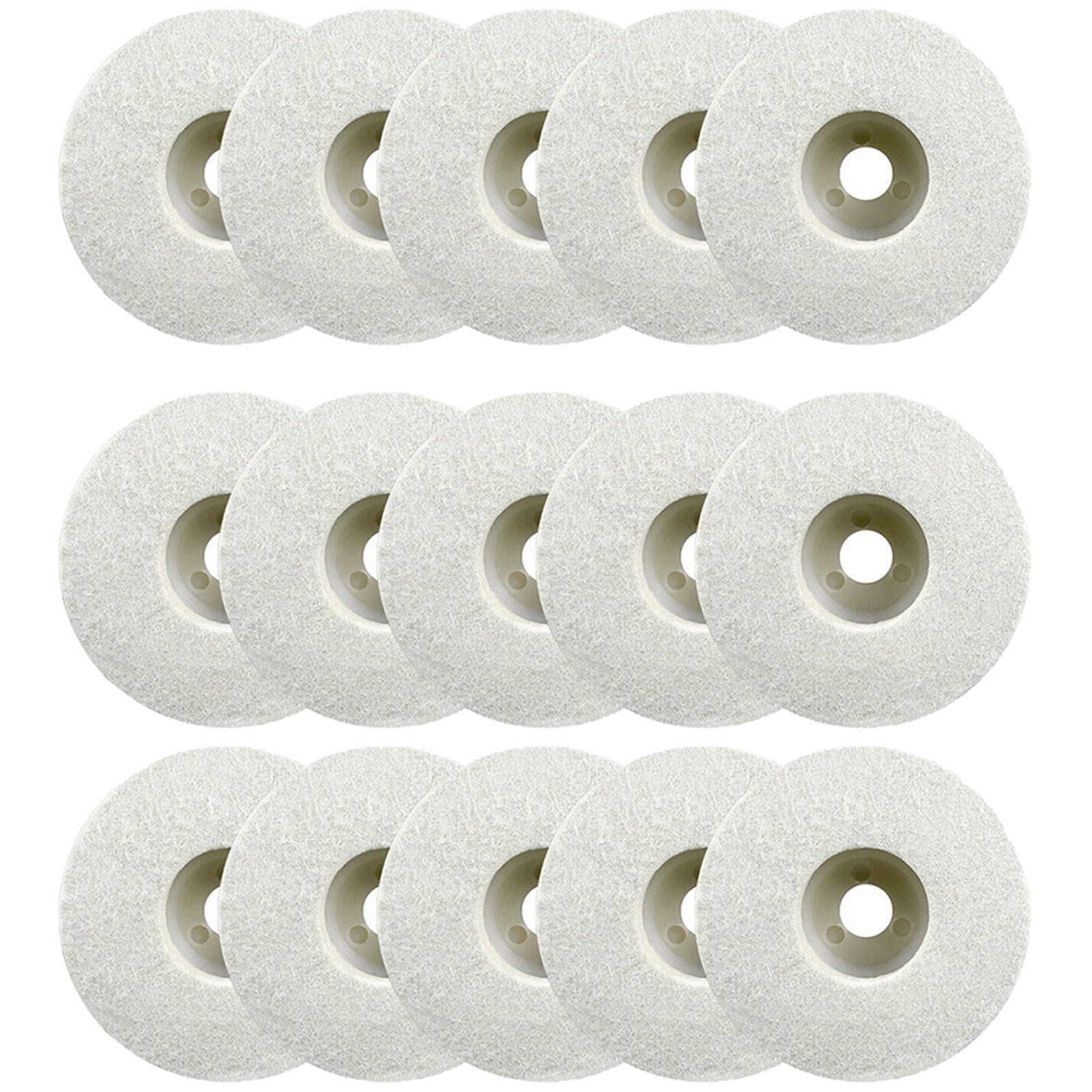 Ana 4 inch Wool Polishing Wheel Disc Premium Felt Polishing Pads 100mm