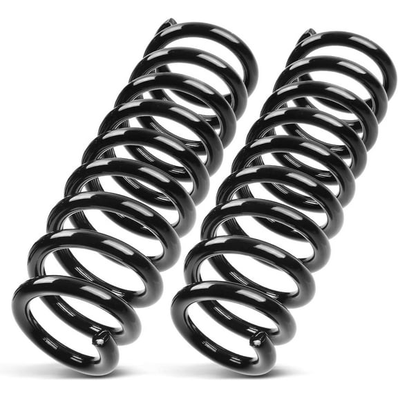 A-Premium 2Pcs Front Suspension Coil Spring Set Compatible with Honda Accord 2003 2004 2005 2006 2007 3.0L, Driver and Passenger Side, Replace# 51401SDBA03, 51401SDBA05