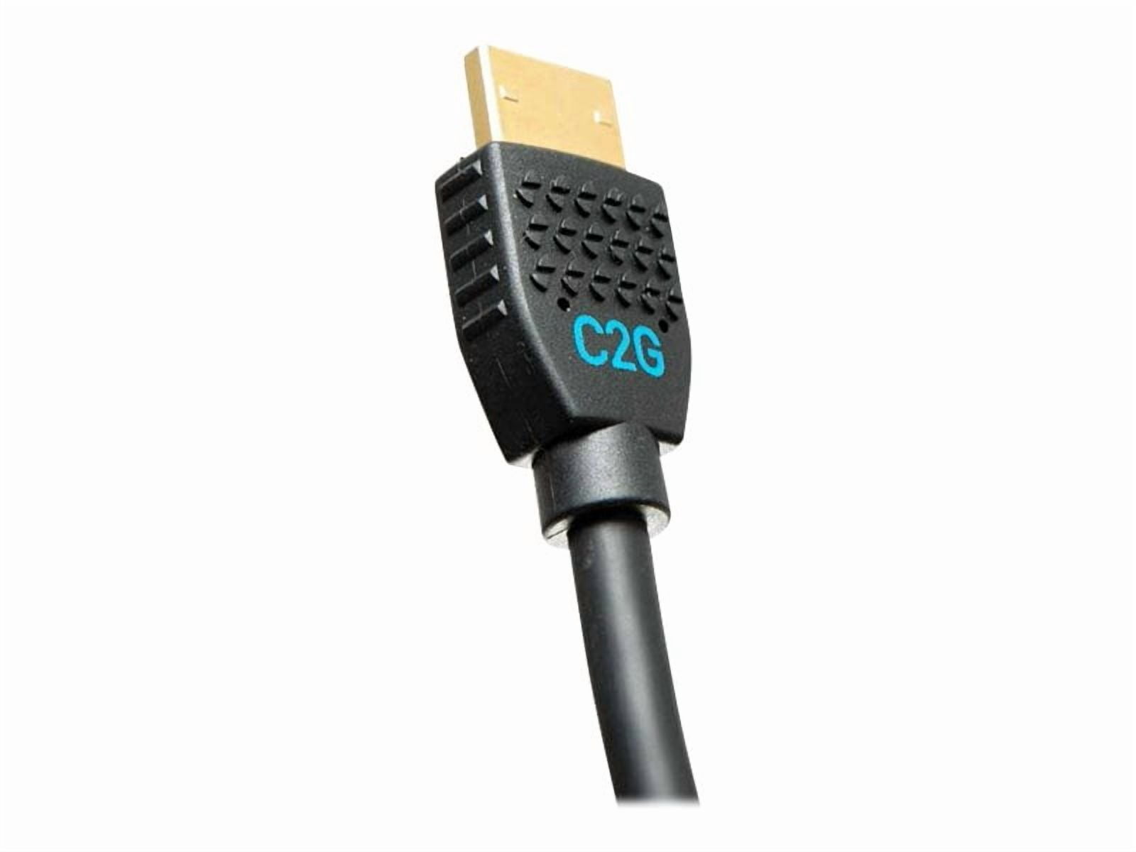 C2G 6ft 4K HDMI Cable - Performance Series Cable - Ultra Flexible - M/M - 6 ft HDMI A/V Cable for Audio/Video Device, Computer, Projector, Monitor - First End: 1 x HDMI Male Digital Audio/Video - Seco