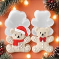 thumbnail image 6 of Christmas Bear Silicone Molds Easy Demolding Cake Molds Fondant Moulds for Soap Candy Chocolate Mould, 6 of 9