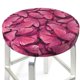 thumbnail image 3 of Balery Pink Butterfly Fundas de asiento para taburete de bar redondo de tela de terciopelo ajustables que protegen de arañazos y manchas para sillas de 14 a 17 pulgadas.-13 inch, 3 of 7